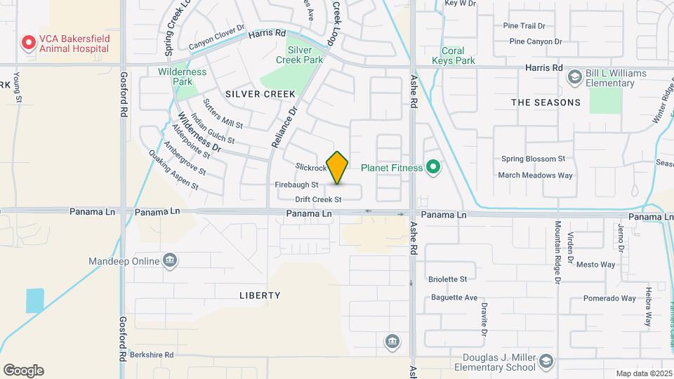 6907 Firebaugh St Map and Location Details