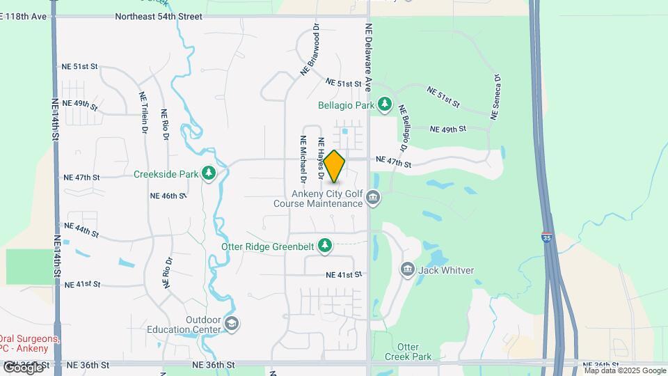 4520 NE Milligan Ln Map and Location Details