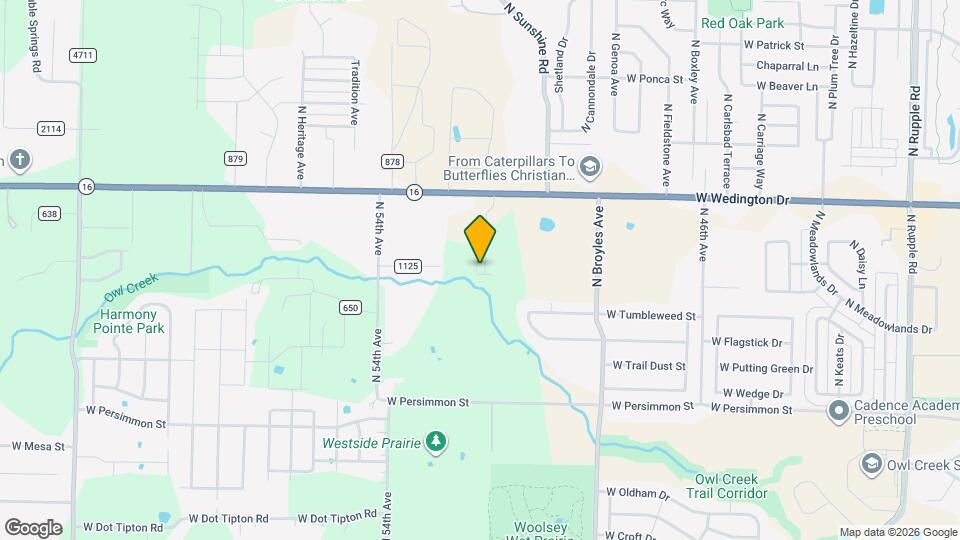 755 N Crater Ave Map and Location Details