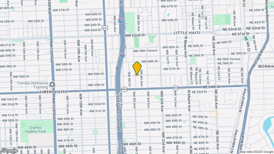 5537 NW 5th Ave Mapa y Detalles de la Ubicación
