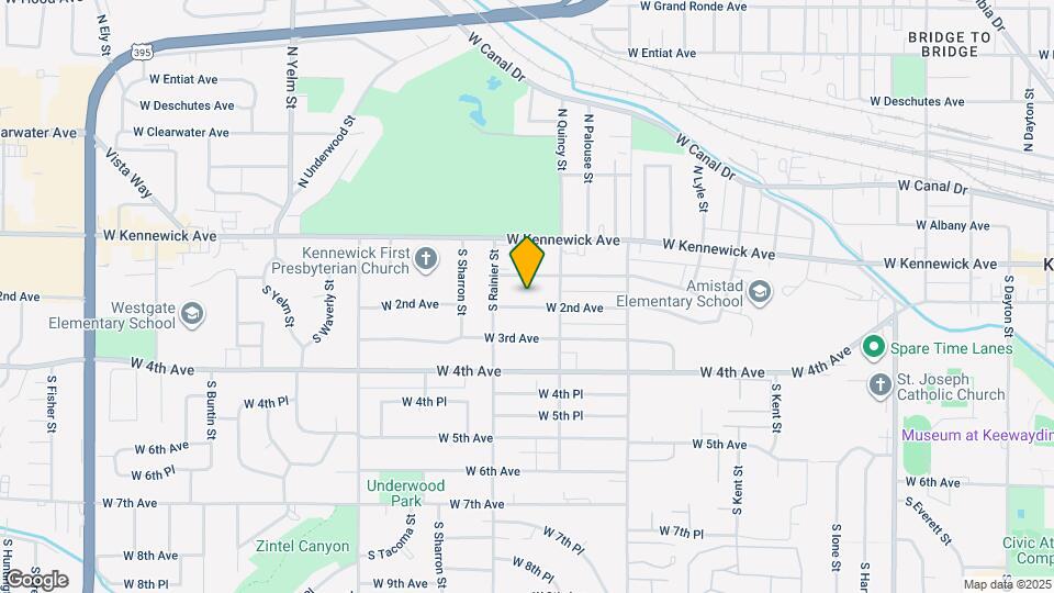 1704 W 2nd Ave Map and Location Details