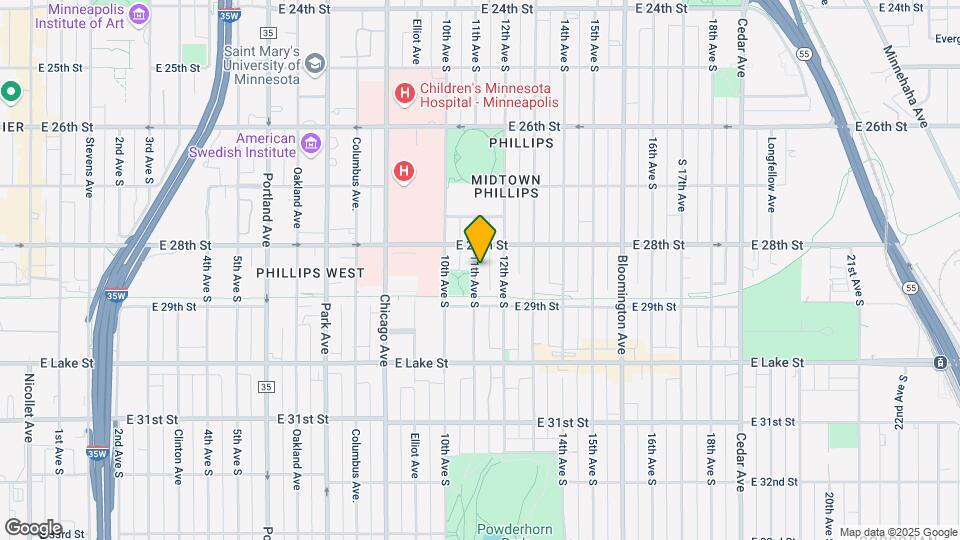 2823 11th Ave S-Unit -2 (upper) Map and Location Details