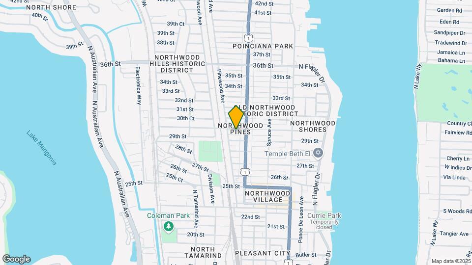 618 30th St Map and Location Details
