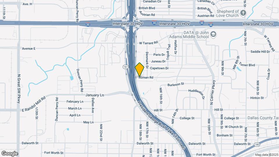 1809 Roman Rd-Unit -B Map and Location Details