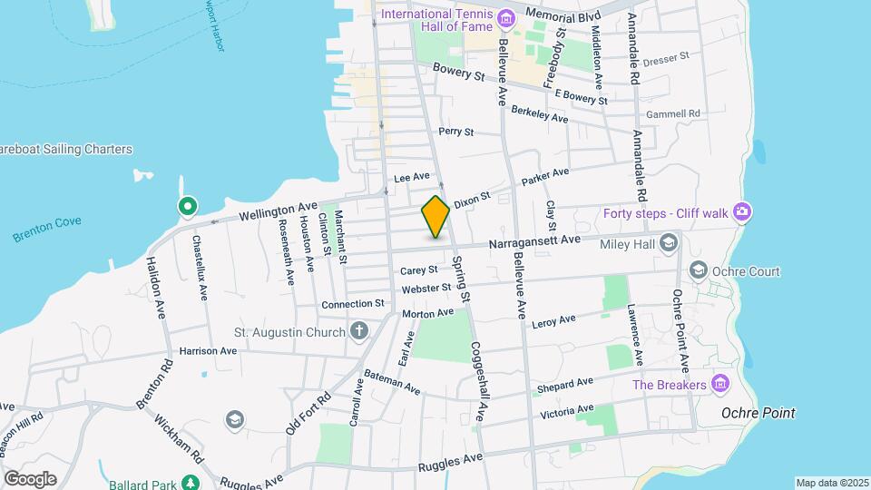 28 Narragansett Ave Map and Location Details