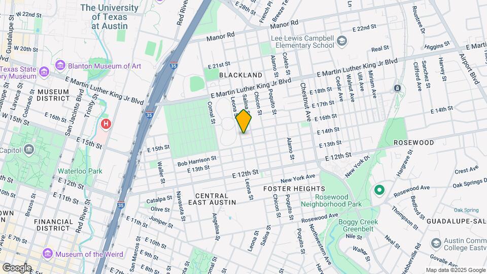 1407 Leona St Map and Location Details