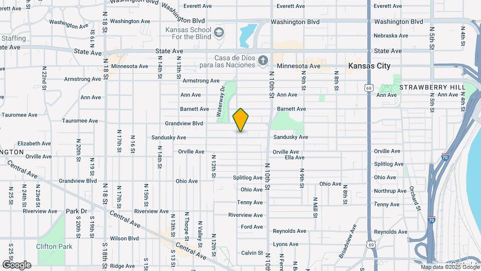 1048 Sandusky Ave Map and Location Details