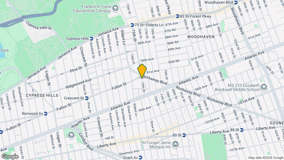 92-49-92-75 75th St Map and Location Details