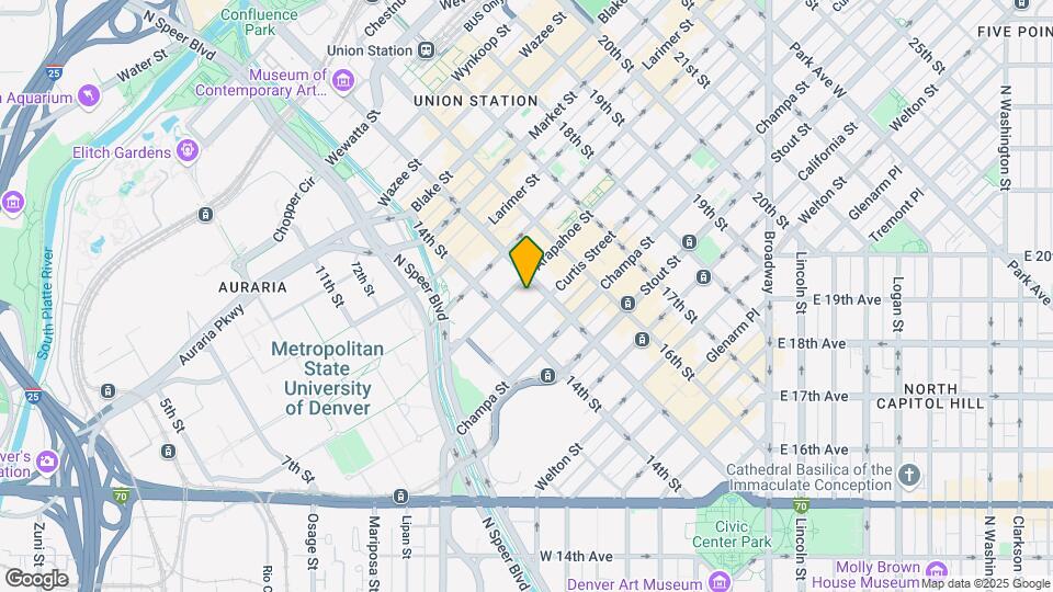 1020 15th St, Unit 27H Map and Location Details
