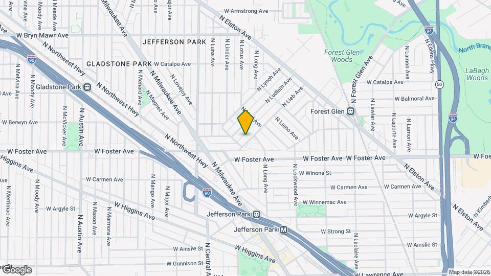 5218 N Lieb Ave, Unit 1 Map and Location Details