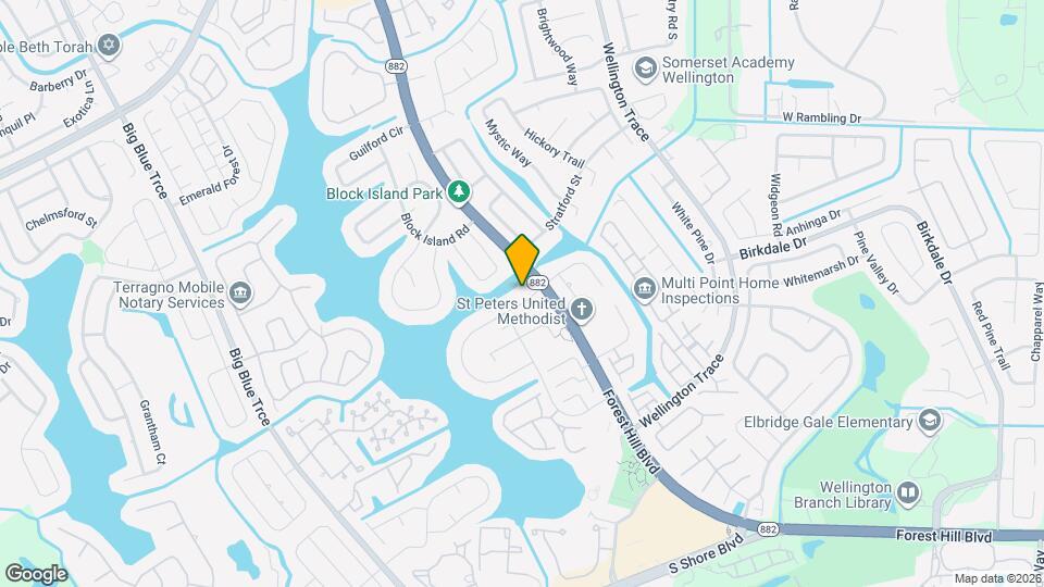 12740 Westhampton Cir Map and Location Details