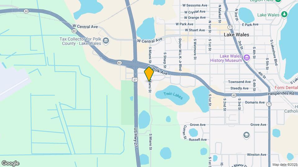 414 S Miami St Map and Location Details