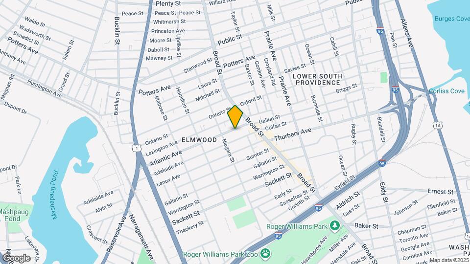 40-40 Atlantic Ave Map and Location Details