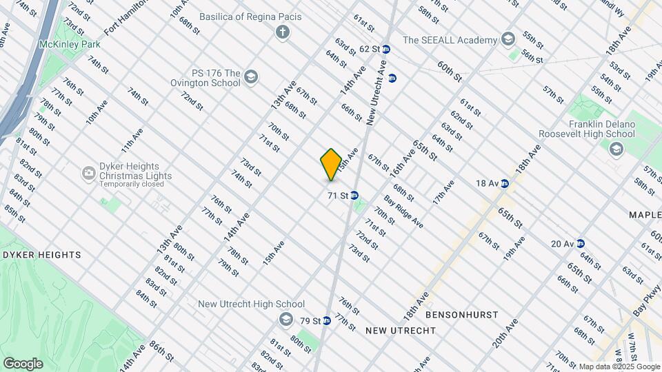 7017 15th Ave Mapa y Detalles de la Ubicación