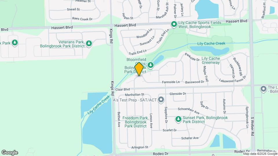 1645 Prairieview Blvd Map and Location Details
