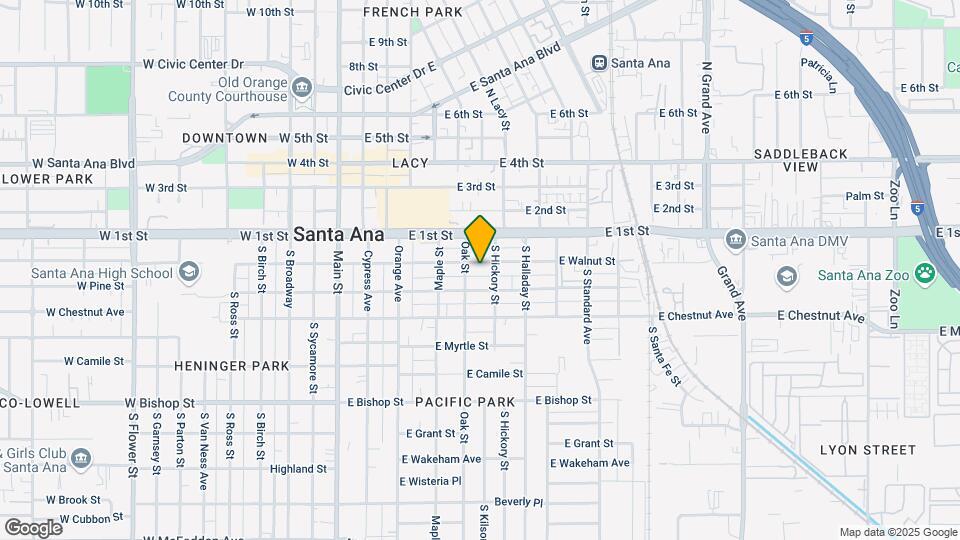 516 E Walnut St Map and Location Details