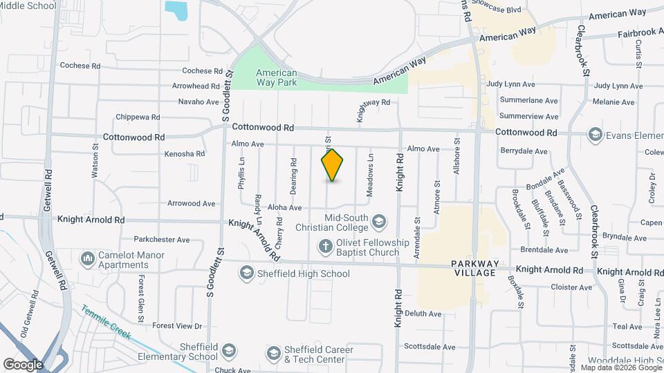 3020 Capri St Mapa y Detalles de la Ubicación