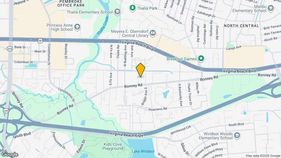 116 S Corwood Ave Map and Location Details