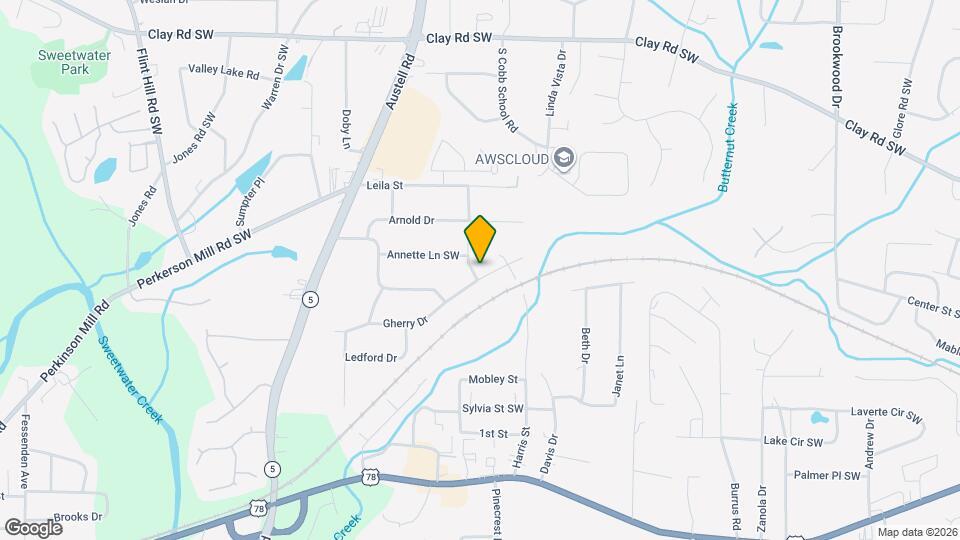 1870 Gherry Dr Map and Location Details