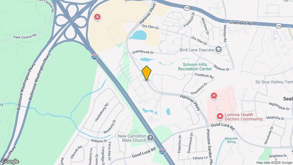 6998 Hanover Pkwy Map and Location Details