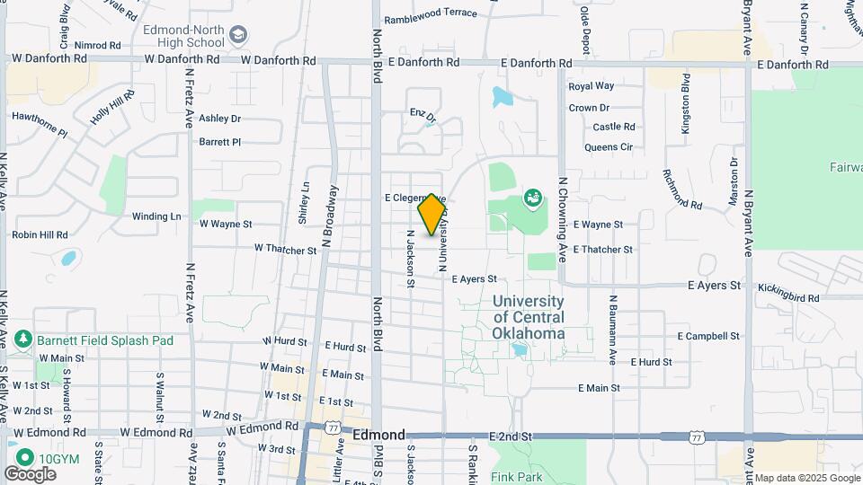 319 E Thatcher St Map and Location Details