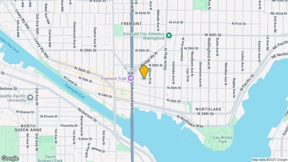 3612 WHITMAN Ave N Mapa y Detalles de la Ubicación