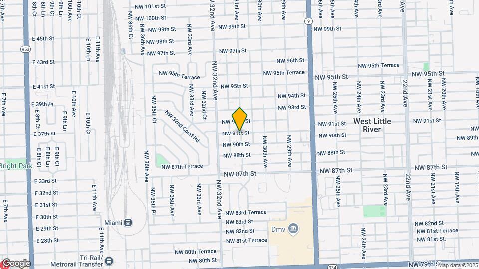 3100 NW 91st St Map and Location Details