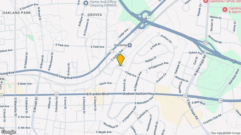 1106 Foundry Dr Map and Location Details