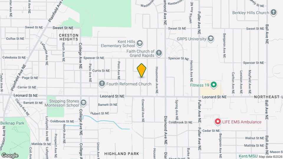 1300 Northfield Ave NE Map and Location Details