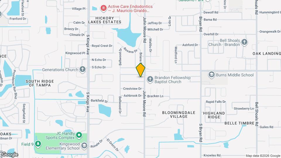 104 W Brentridge Dr Map and Location Details