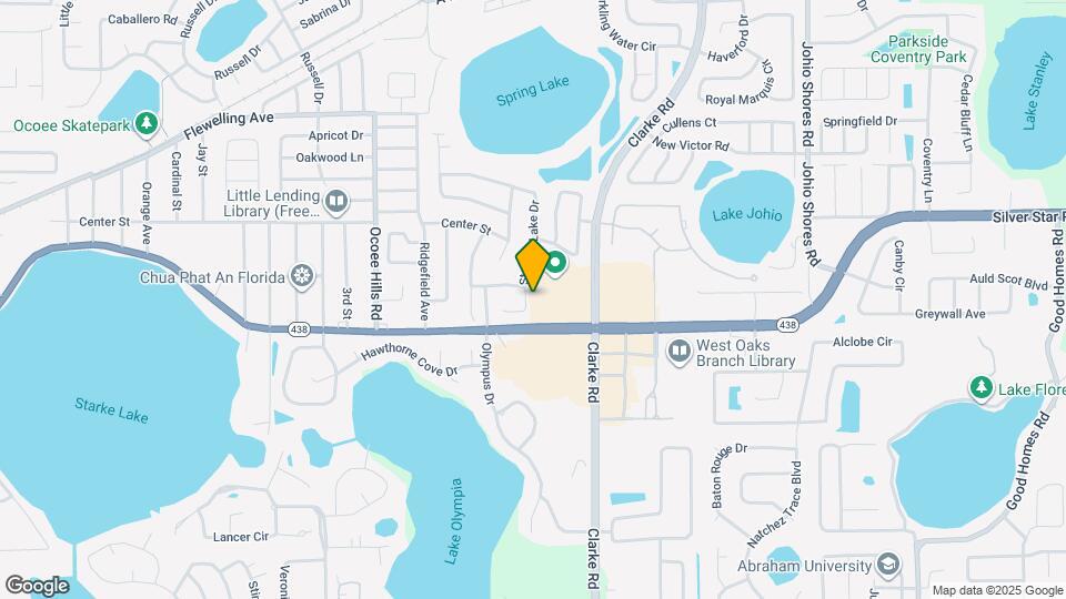 321 Sterling Lake Dr Mapa y Detalles de la Ubicación