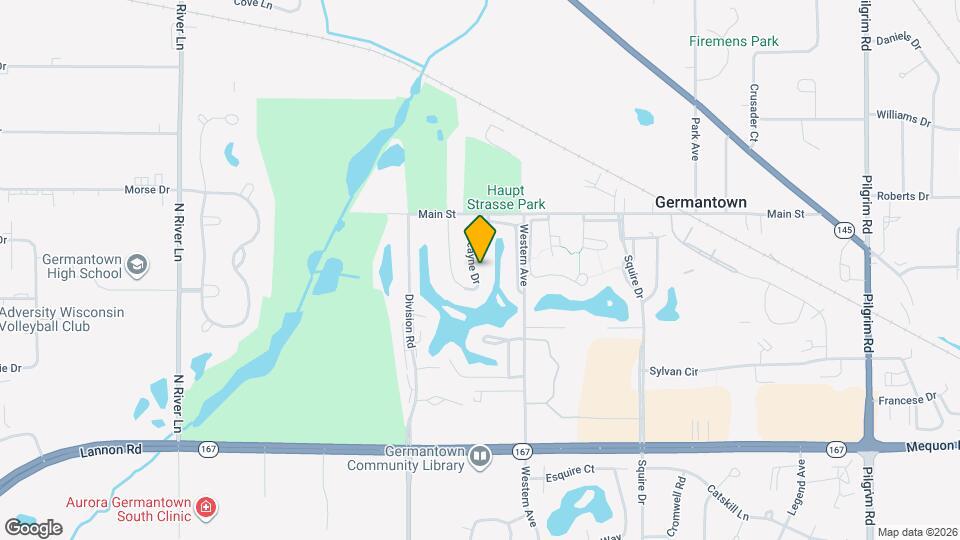 W170N11557 Armada Dr, Unit 12 Mapa y Detalles de la Ubicación