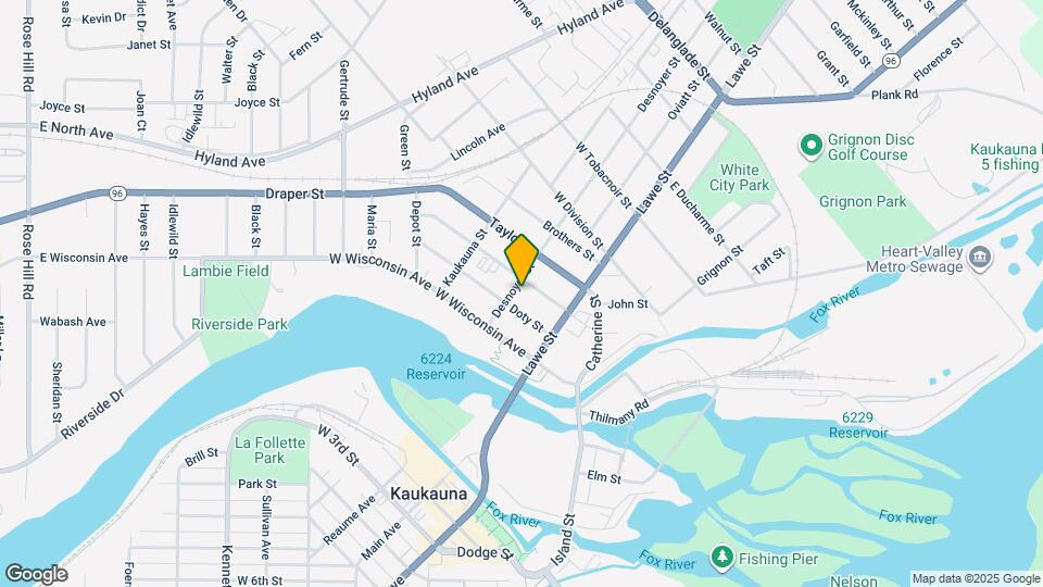 312 Desnoyer St, Unit DesNoyer B Map and Location Details