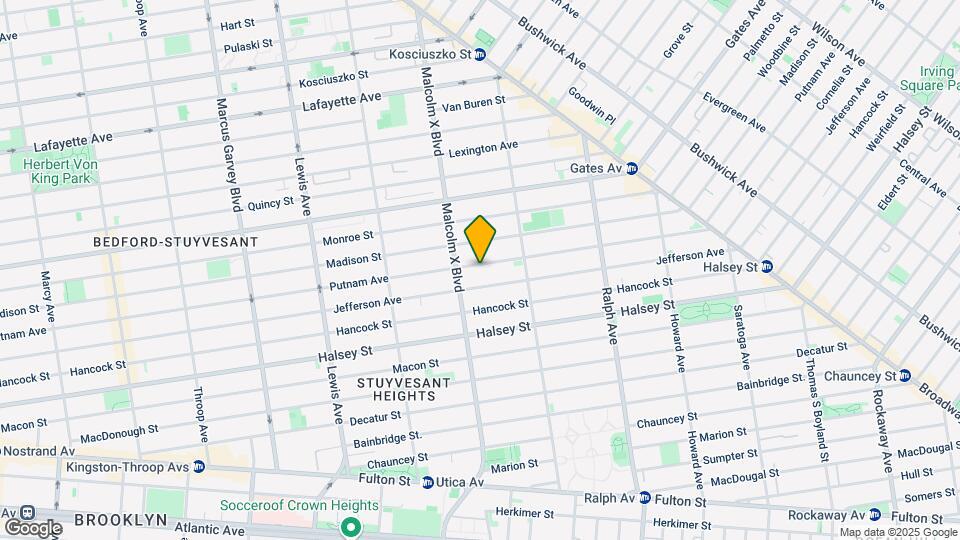 824 Putnam Ave-Unit -2 Map and Location Details