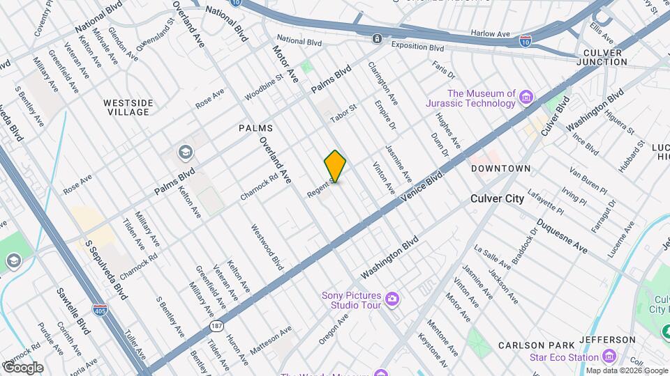 3711 Mentone Ave, Unit 11 Mapa y Detalles de la Ubicación