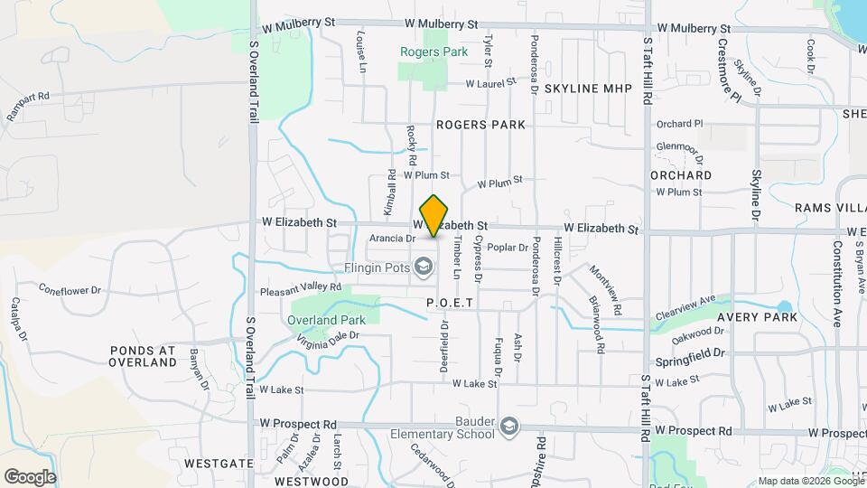 2603 Arancia Dr Map and Location Details