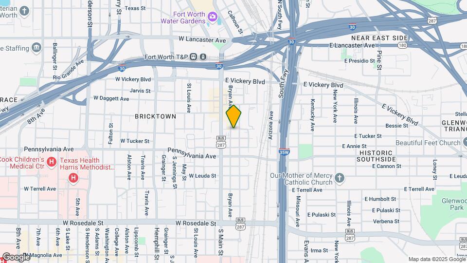 Bryan Flats - Historical Access Map and Location Details