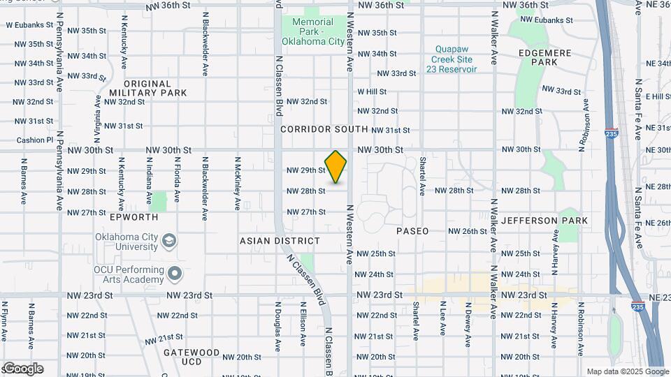 1121 NW 28th St, Unit 1 Map and Location Details