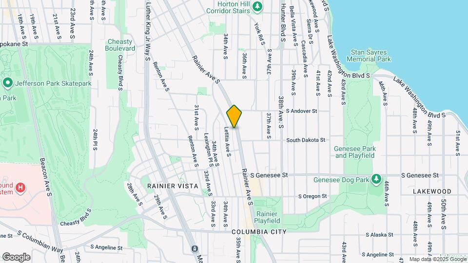 4057 Rainier Ave S Map and Location Details