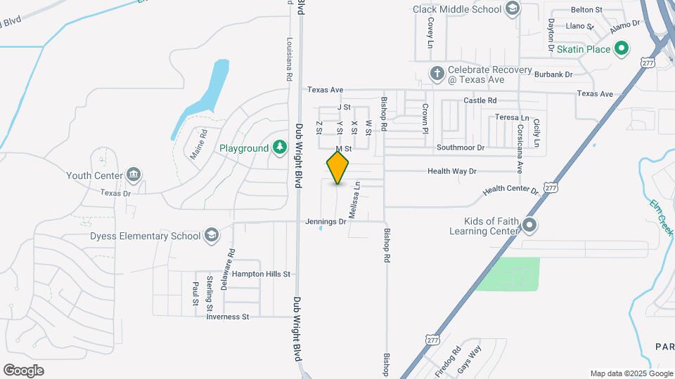 2626 Baron Ave Map and Location Details