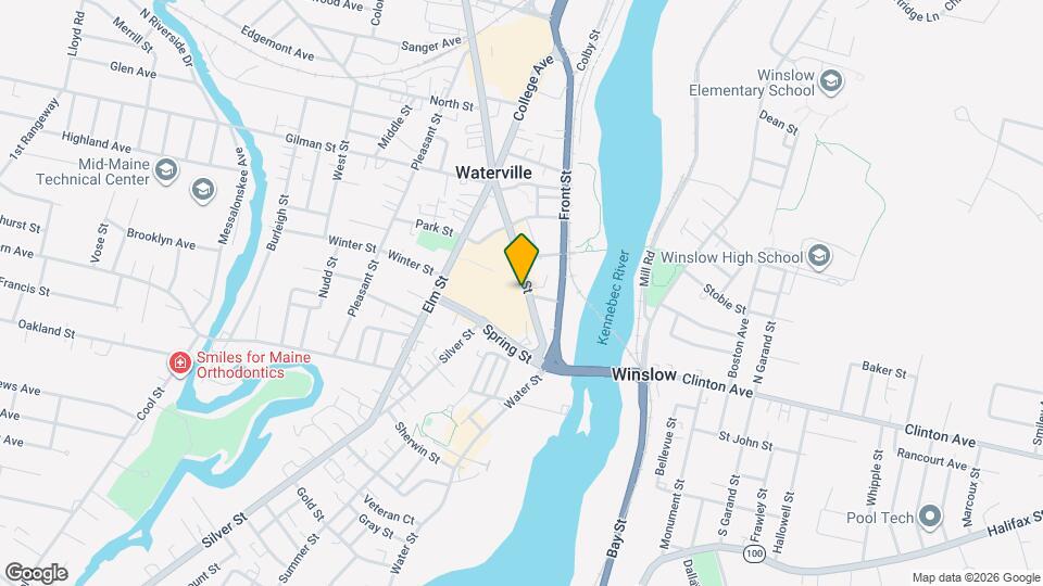 76 Main St, Unit Charming 2-Bedroom Map and Location Details