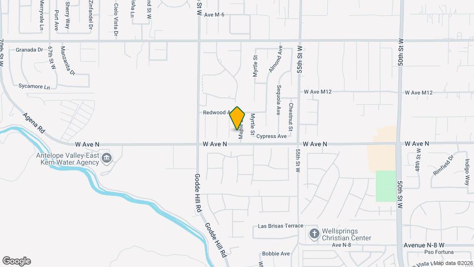 41223 Maple St Mapa y Detalles de la Ubicación