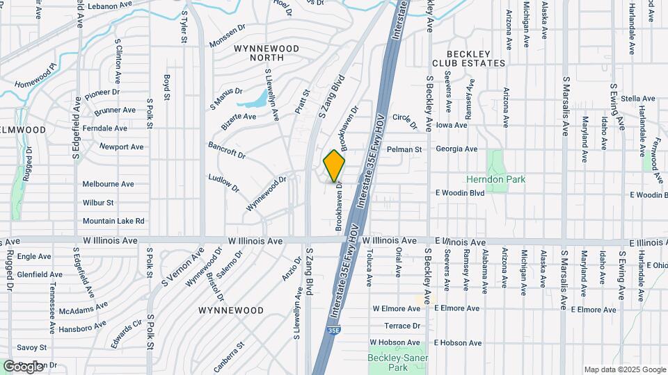 2031 Brookhaven Dr Map and Location Details