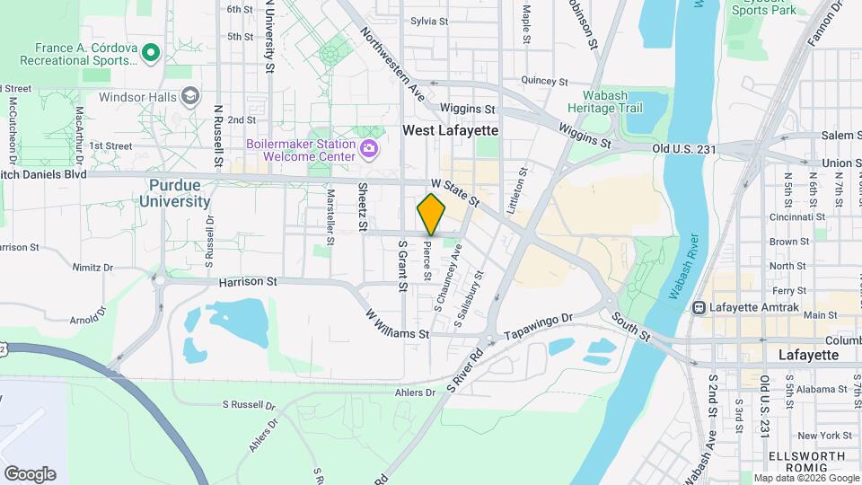 202 Pierce St Map and Location Details