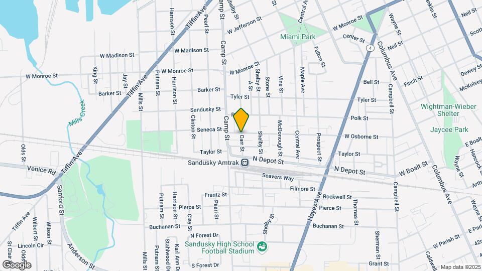 1505 Carr St Map and Location Details