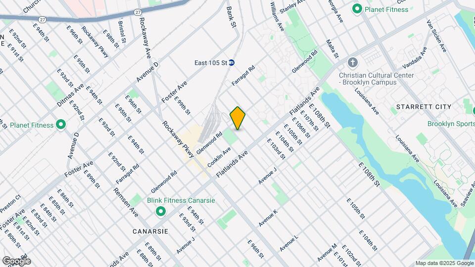 727 E 101st St, Unit 2nd floor Map and Location Details