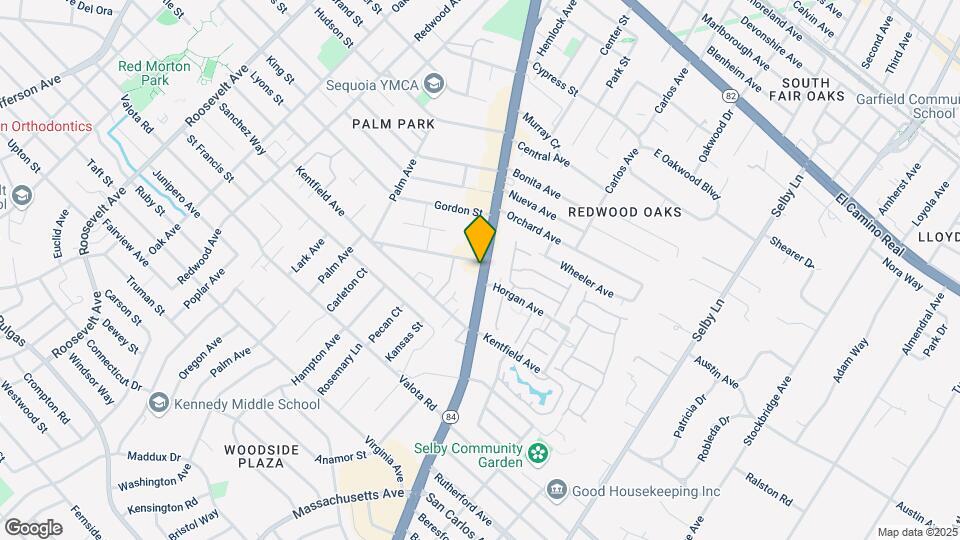 910 Woodside Rd Map and Location Details
