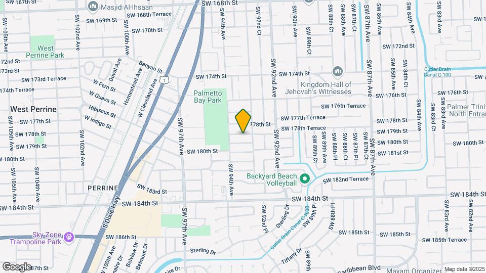 9340 SW 178th Ter Map and Location Details
