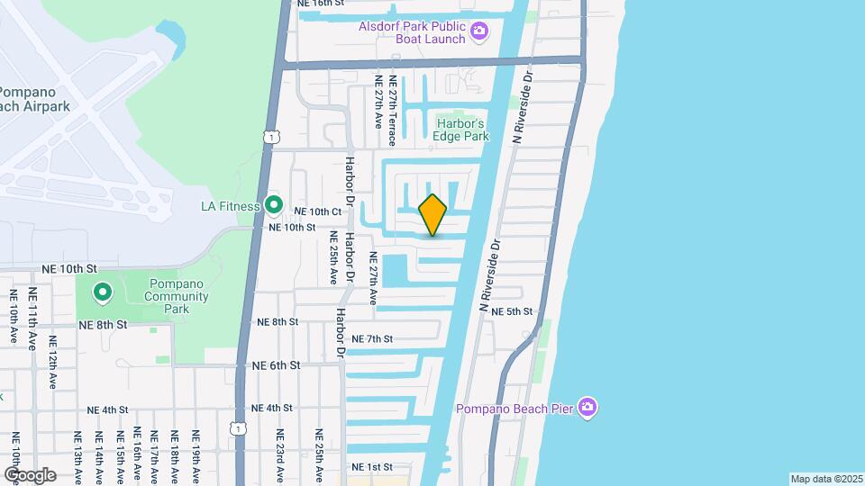 2791 NE 9th Ct Map and Location Details
