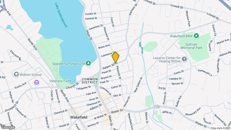 30 Salem St, Unit #2 Map and Location Details